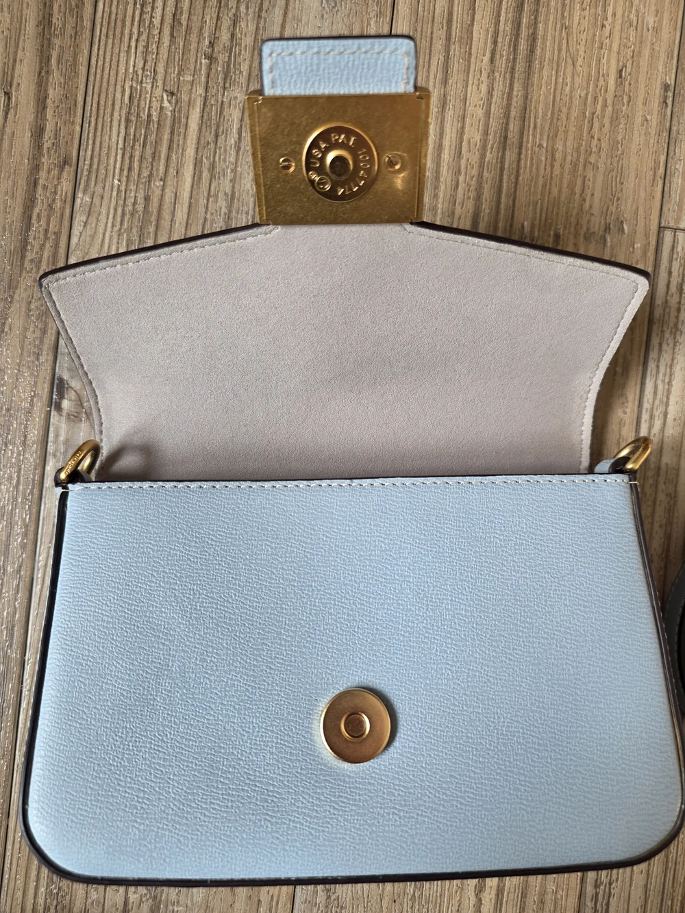 Kate Spade Katy Medium Leather Shoulder Bag in Ocean Beach